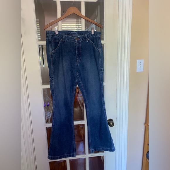 Vintage 2000’s Bluenotes Hip Hugger Painter Jeans - Picture 2 of 6